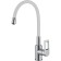 Juguni Luxe Capella kitchen mixer, with cauliflower, chromium color, white