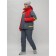 Ski suit female, size 52, red color