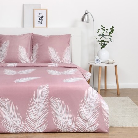 Bed linen saving and 2 joint venture "Pees" 175x215cm, 180x215cm, 70x70cm-2 pcs, polysatin, 80 g/m²-2