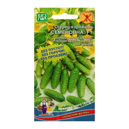 Semenovna Cucumber seeds F1, early -grown, parthenocarpic, 10 pcs