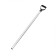 Aluminum stalk, d = 32 mm, length 100 cm, with a V-shaped handle