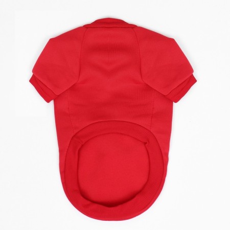 New Year's sweatshirt for animals "Gift", Size XL (DS 40, OG 50 cm), Red-7