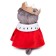 Soft toy "Basik-Tsar", 30 cm