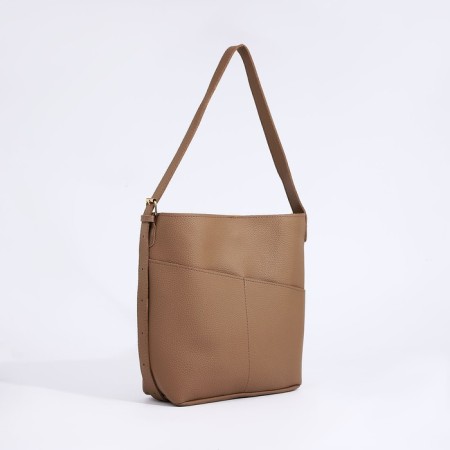 Bag Female Tout on Magnet, Beige Color-2