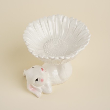 Sl Home "Forest Rabbit", 19 × 17.5 × 15 cm, white color-1