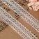 Capricon lace, 28 mm × 10 ± 1 m, white color