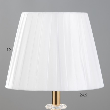 Board lamp "Mona" E27 40W gold 25x25x44 cm Risalux-2