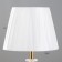 Board lamp "Mona" E27 40W gold 25x25x44 cm Risalux