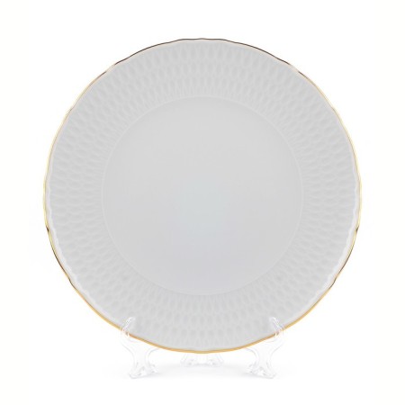Round Cmielow Sofia "Gold Gold", D = 32 cm