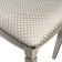 Vasco banquet in 106n, 420x470x490, ivory/gold/atina vanil