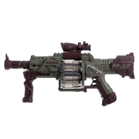 Blaster "M32", shoots soft bullets-2