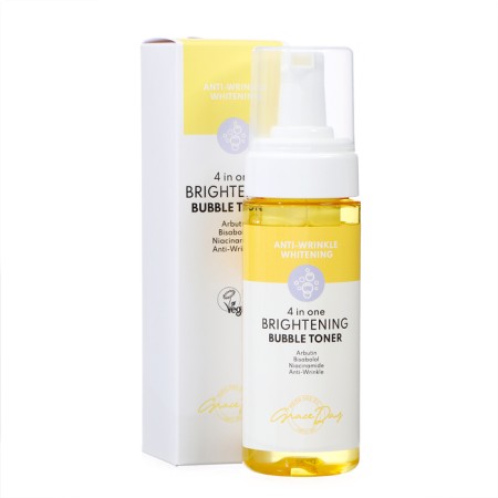 Bubble toner Grace Day, brightening for tired skin, with retinol, 150 ml