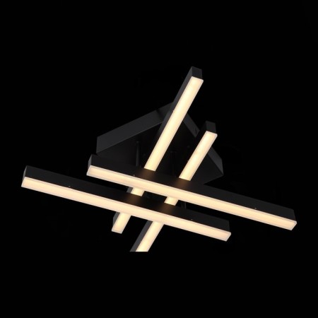 Ceiling Ceiling ST LUCE. SL933.402.04. Samento. 1x22 W, LED, 3000K/4000k/6000k, 50x50x15 cm, black color-9