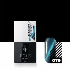 Гель-лак Pole Magnet effect, №79 деним, 8 мл