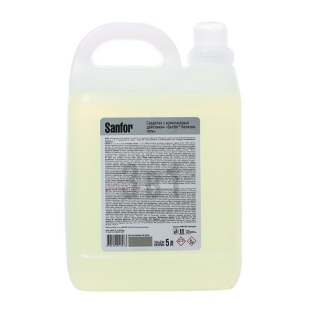 White Gel 3 in 1 SanFor, 5 liters-1