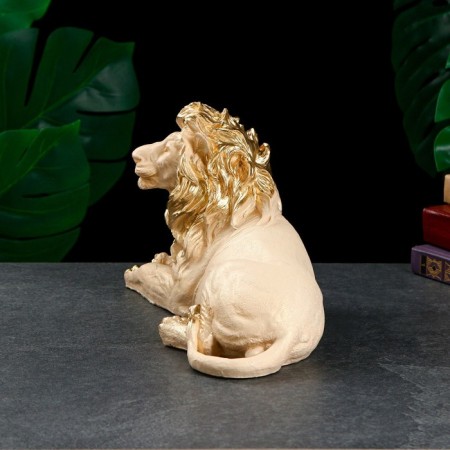 Figure "Leo African No. 2" ivory, 34x14x19cm-1