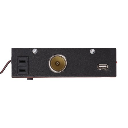Inverter 12-24 V, 150 watts, 2 USB, wires 50 cm-5