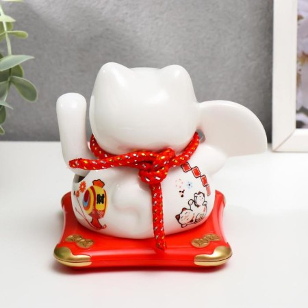 Pendulum Ceramics "Mani-Neko with a sweat" MIX 11x10x9.5 cm-3