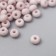Glass 8/0 "Marshmallow. Matte. Sery-purple" 10 g