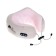 Massage pillow Luazon LEM-06, 3.7 W, 2 types of massage, IK heating, battery, pink