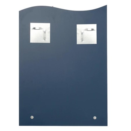 Mirror, wall, with sandblasting graphics, with a shelf, 40 × 55 cm-4