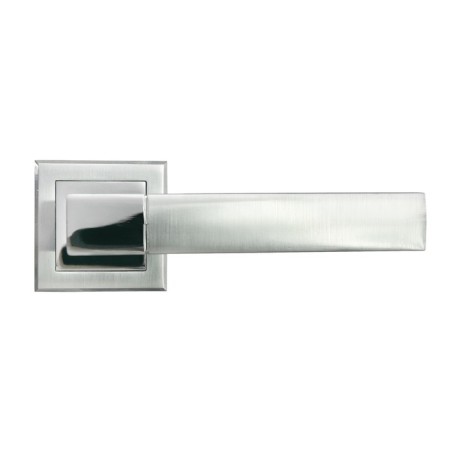 Door handle Morelli MH-28 SC/CP-S, color mat.chrom/chrome