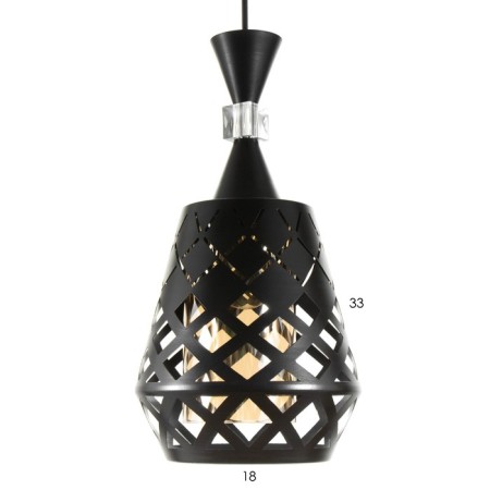 Bayerlux lamp "Kovalts" E27 40W black 20x20x35-120cm-7