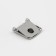 Fleet for cap, with a gross, 2 × 2 cm, silver color, price for 1 set