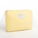 Lightning cosmetic bag, yellow color