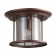 Street Ceiling ST LUCE lamp. SL080.402.01. Lastero. 1x60 W, E27, 28x28x18.2 cm, color dark coffee