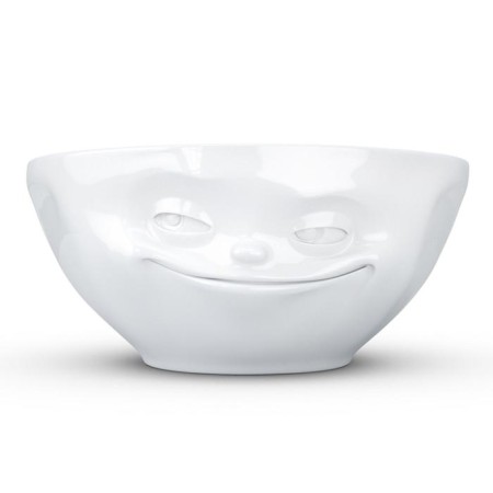 TASSEN Grinning bowl, 350 ml, white color