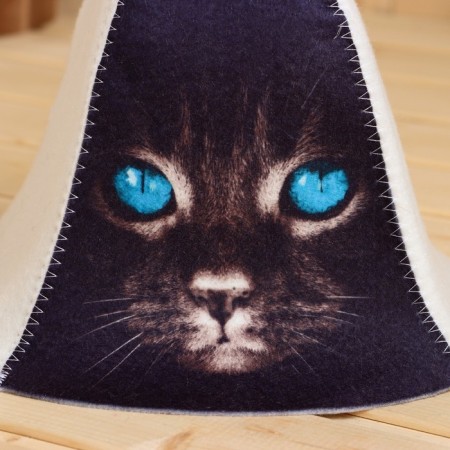 Bath cap "Cat" Print-1