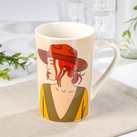 Porcelain Mug “Fashion”, 380 ml ㅤ