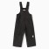 Semi -combines insulated for boys, black color, height 74 cm
