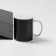 Mug - chameleon ceramic shares “eating”, 350 ml, white color
