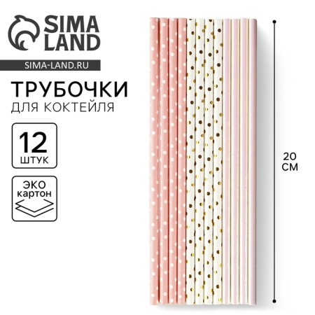 Paper tubes 12 pcs "Disco"