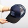 Men's cap with a net "Night", blue color, rn 56