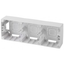 Box for overhead installation, 3 posts, era12, white
