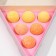 Gift set of cosmetics “Since March 8!”, Bath bombs 6 x 20 g, pure happiness