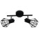 STAST NASTING AM AMBRELLA LIGHT, TRADILENAL, TR8621, 2HE27, black color, chrome