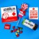 GIFTBOX "Pharmacy": Black tea with lemon 50 g., Drage 80 g., Milk chocolate 20 g, a thermostat 350 ml.