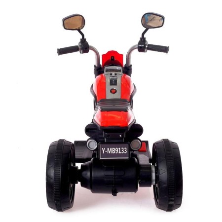 Children's electric car "bike", red color-4