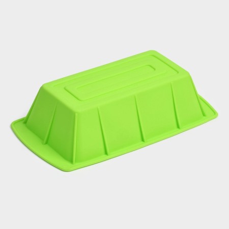 Baking uniform “Bread”, silicone, 25.5 × 13.5 × 6 cm, light green color-2