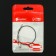 TORSO keychain, steel cable, 20 cm, black