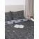 Bed linen 1.5 joint venture "Black cats", size 150x215 cm, 145x210 cm, 50x70 cm