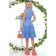 Women's dress "Thin feelings", size 54