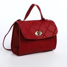 Baby bag on fasting, burgundy color