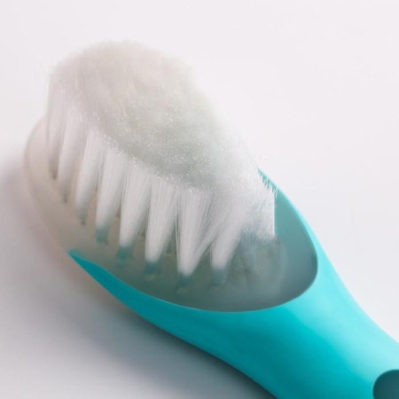Set for hair care "Bear Prince", comb and brush, turquoise color-2