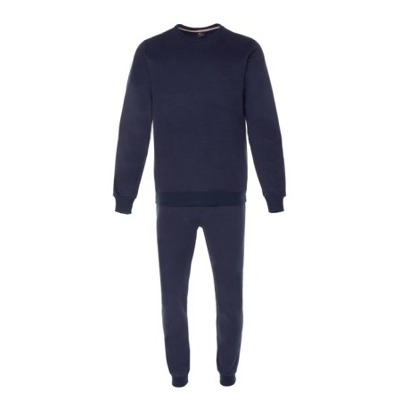 Male costume (sweatshirt, trousers), dark blue color, size 52 (2xl)-4
