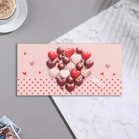 Envenue for money "With love!" sweets, 17x8 cm-1